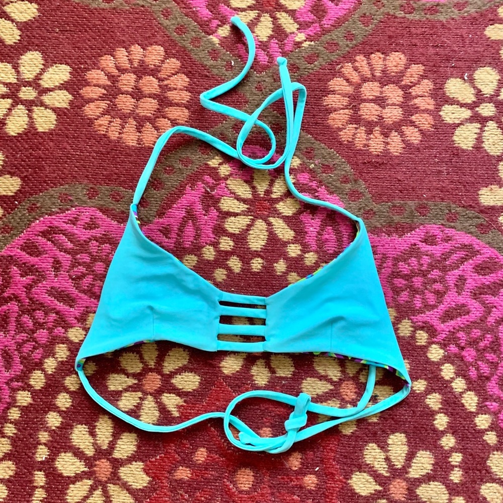 Reversible Bikini Top -Boom Boom Brazil